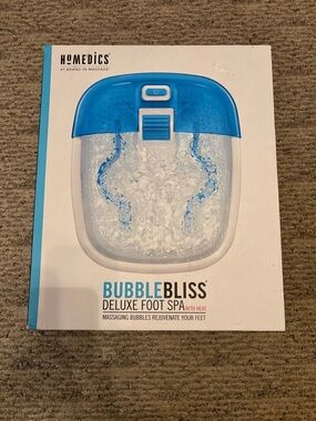 Homedics BubbleBliss Deluxe Foot Spa